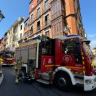 Incendio en la Bajada de la Libertad