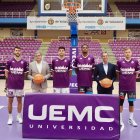 Presentación de las nuevas equipaciones del Real Valladolid Baloncesto.