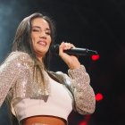 India Martínez cierra la plaza Mayor de Valladolid en un apoteósico concierto