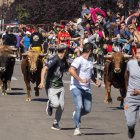 Cuarto encierro urbano en Laguna de Duero