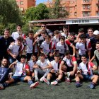 El San Agustín celebra el campeonato en el Felicísimo de la Fuente