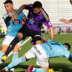 Imagen del último Celta-Real Valladolid, en la temporada 22-23.