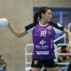 Martina Romero en el partido del Aula frente al Beti Onak