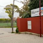 Colegio Miguel Delibes, junto al que se construirá el nuevo polideportivo.