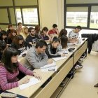 Aula de la Facultad de Filosofía y Letras de la Universidad de Valladolid