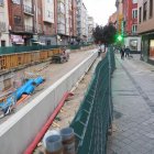 Estado de las obras del paso de Labradores en Valladolid