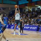 Un momento del Zamora-UEMC Real Valladolid Baloncesto.