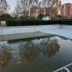 Vaso principal de la piscina de Riosol de Valladolid.