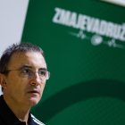 Chechu Mulero, director deportivo del Cedevita Olimpija Liubliana (Eslovenia).