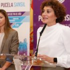 Presentación de la Pucela Sansil por la concejala Mayte Martínez.