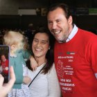 Celebración del 'Día do Veciño' en Lugo con la entrega de un premio a Óscar Puente.