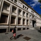 Antiguo colegio de El Salvador en la plaza de San Pablo, donde se va a ubicar la Ciudad de la Justicia.