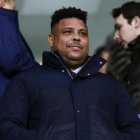 Ronaldo Nazário, en el palco de Zorrilla.