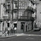 Imagen de archivo de la calle Cascajares con la Catedral al fondo.