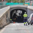 Obras del túnel de Labradores en Valladolid