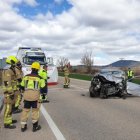 Imagen de archivo de dos vehículos implicados en un accidente mortal