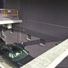 Domingo Catoira abandona el estadio Zorrilla en la mañana del domingo.