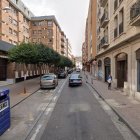 Calle Ruiz Hernández, donde se produjo la agresión.