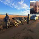 Cuneta en la que aparecía el cadáver de Segundo González a tres kilómetros del pueblo.