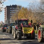 Los tractores recorren las calles de Valladolid