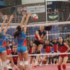 Alba Vicente Stepancikova con la selección de Castilla y León.