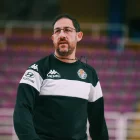 Lolo Encinas durante un entrenamiento