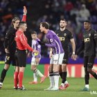 Ortiz Arias expulsa de forma directa a Latasa.