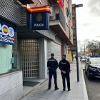 Agentes de la Policía Nacional.
