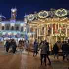 El histórico tiovivo de la Plaza Mayor de Valladolid