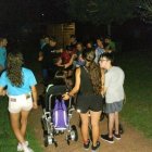Participantes en un campamento inclusivo organizado por ASPAYM en una foto de archivo.
