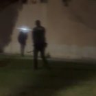 Imagen del joven con una guadaña en Cabezón
