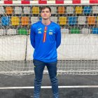 Pablo Herrero con los Hispanos Junior