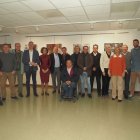 Varios de los protagonistas de ‘Impulsores del Deporte II’ en la inauguración de la Exposición