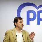 El Presidente del Partido Popular de Castilla y León, Alfonso Fernández Mañueco.