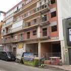 Edificio que sufrió la explosión en la calle Goya de Valladolid