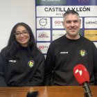 Maryanna Rodrigues junto a Salva Puig