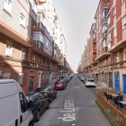 Calle L‌inares en el barrio de La Rondilla de Valladolid