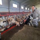 Sergio Lázaro tiene 500 ovejas en su explotación ganadera de Oquillas (Burgos)