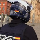 Imagen de archivo de un agente de la Policía Nacional de Valladolid.