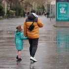 Valladolid. 29/01/25. gente paseando por Villa del Prado. PHOTOGENIC.