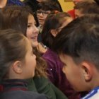 La consejera de Familia visita a los participantes del programa 'Conciliamos Incluye Navidad' en Palencia.