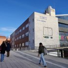 Acceso al campus Miguel Delibes de la UVA.