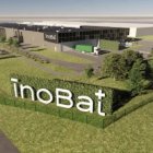 Recreación de cómo sería la futura fábrica de baterías de Inobat enValladolid, proyecto que suma años desde su anuncio y no termina de arrancar.