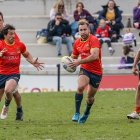 Wessel-Bell, con la camiseta de España.