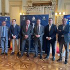 Organizadores, autoridades y patrocinadores.