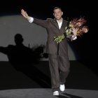 Baro Lucas en la presentación de 'Aterna Fall' en la Madrid Fashion Week.