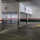 Imagen del interior del aparcamiento del mercado de Las Delicias de Valladolid.