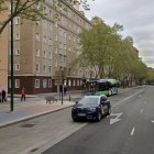 Paseo Zorrilla junto a la Plaza del Ejército, donde tuvieron lugar los hechos.