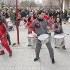 Desfile desde la plaza Juan Pablo II