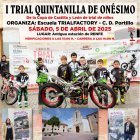 Cartel anunciador de la prueba.